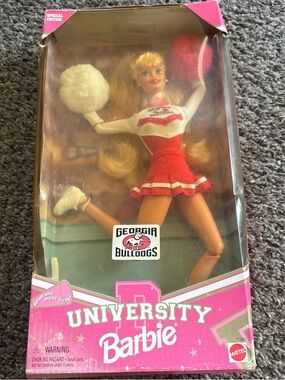 University of GA Barbie Doll in box, Collectors Item Special Edition